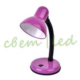 светильник настольный le tl-203 purple для led лампы