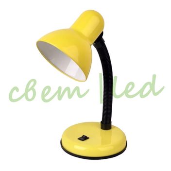 светильник настольный le tl-203 yellow для led лампы