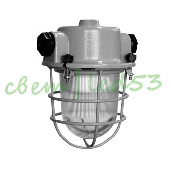 Рудничный светодиодный светильник Спецсвет 01-009-201 AC 220 с решёткой ГУ