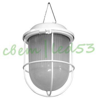Промышленный подвесной led светильник СПЕЦСВЕТ 01-009-102 127V Желудь с решёткой 